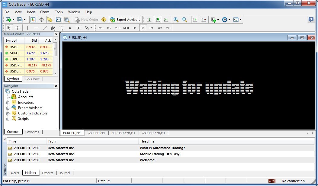 OctaTrader - Screenshot #1