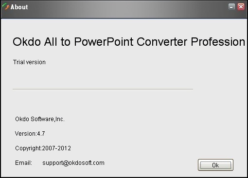 Okdo All to PowerPoint Converter Professional - Screenshot #6