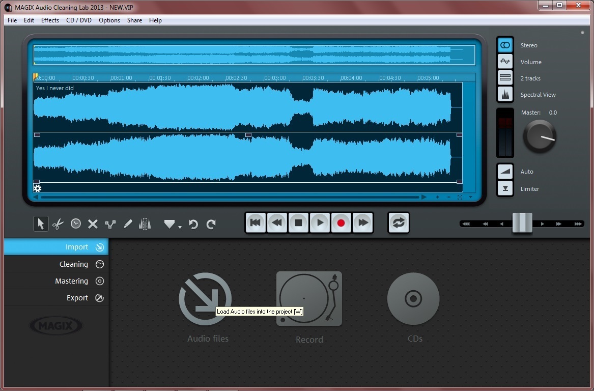 Audio download. MAGIX Audio Cleaning Lab 2005. Audio Cleaning Lab. MAGIX Audio Cleaning Lab. MAGIX Audio Cleaning Lab 14.