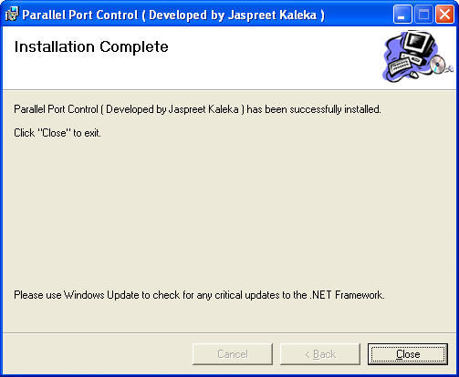 Parallel Port Control - Screenshot #2