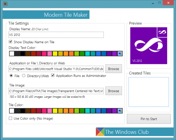 Modern Tile Maker - Screenshot #1