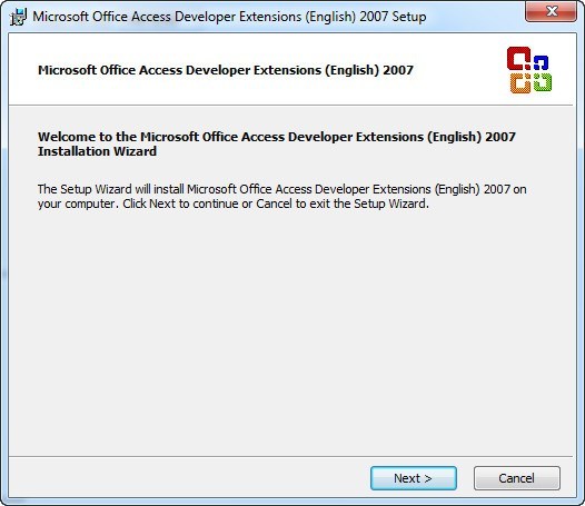 Microsoft Office Access Developer Extensions - Screenshot #1