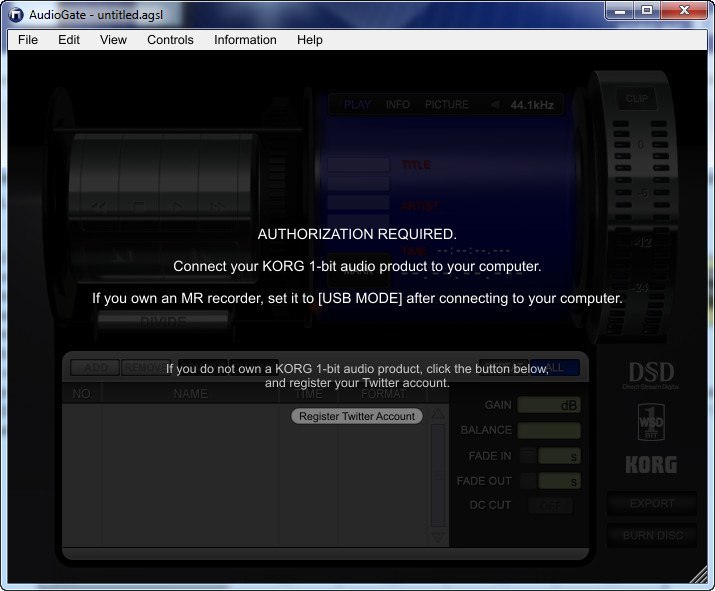 KORG AudioGate - Screenshot #8