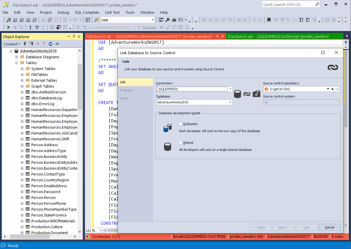 dbForge Source Control for SQL Server - Screenshot #7