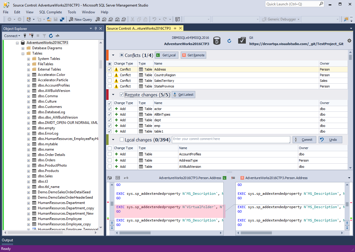 dbForge Source Control for SQL Server - Screenshot #11