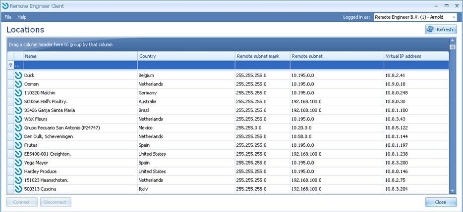 Remote Engineer Client - Screenshot #1