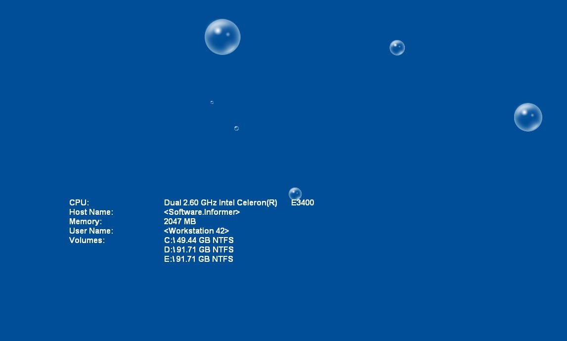 Bubble Desktop Wallpaper - Screenshot #2