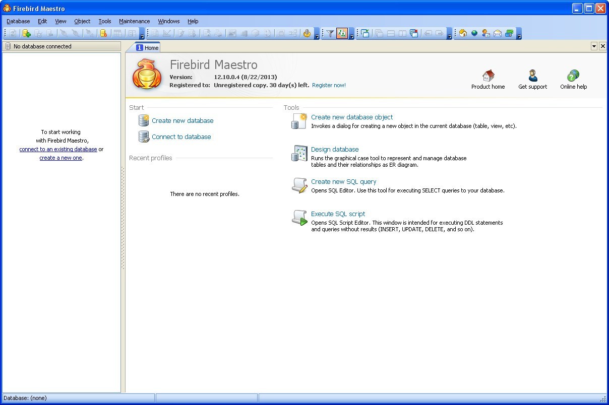 Firebird Maestro - Screenshot #2