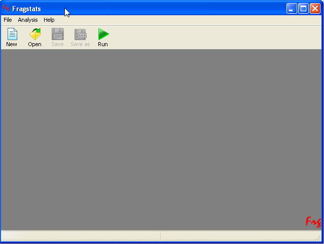 Fragstats Software Interface Fragstats download for free - SoftDeluxe