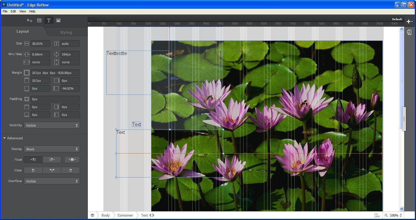 Adobe Edge Reflow Preview - Screenshot #1