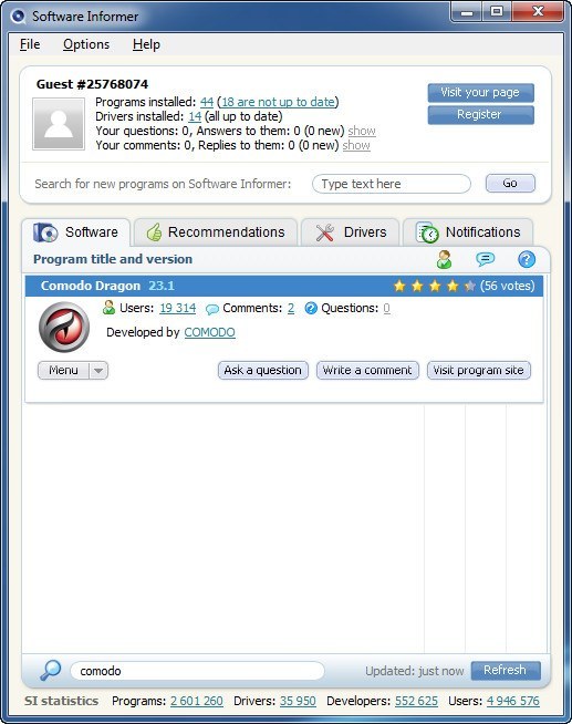 Comodo Dragon Internet Browser - Screenshot #25