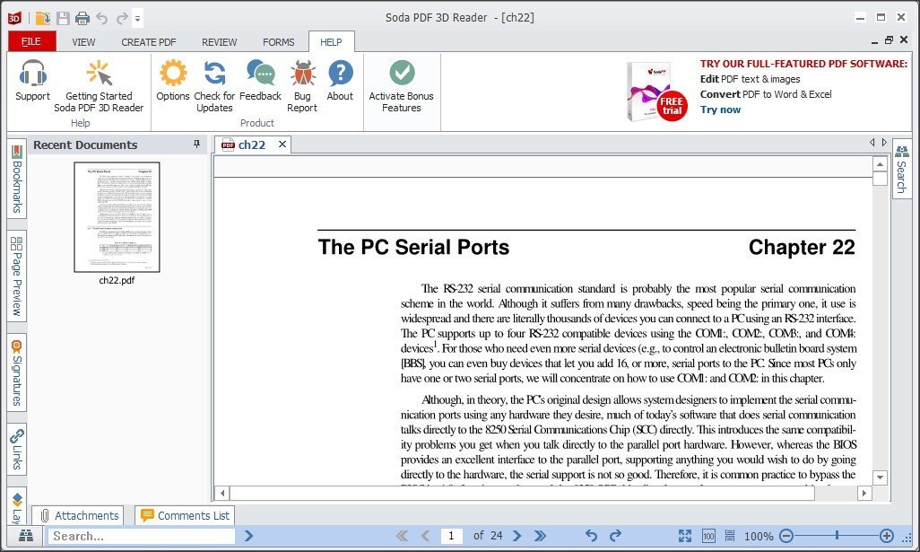 Soda PDF 3D Reader - Screenshot #4