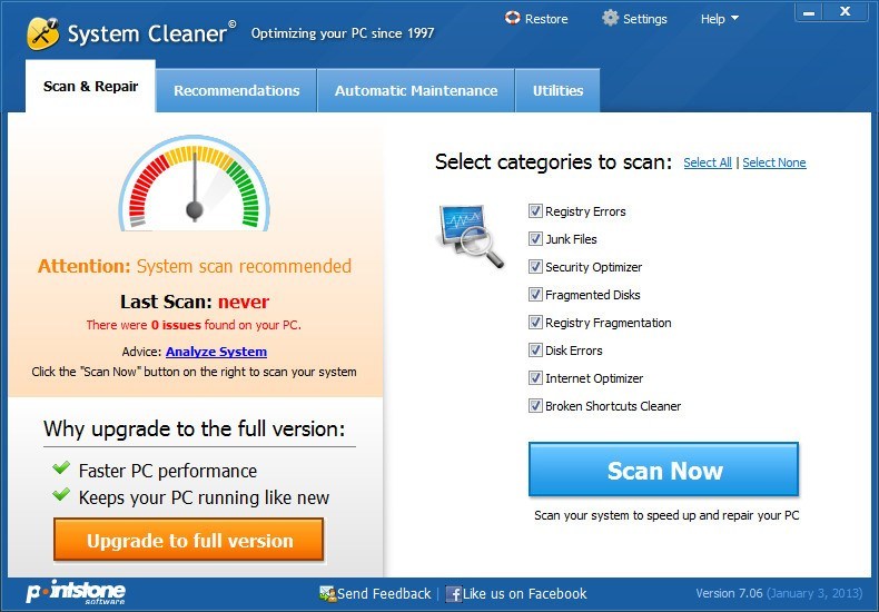 System Cleaner - Screenshot #18