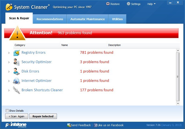 System Cleaner - Screenshot #16