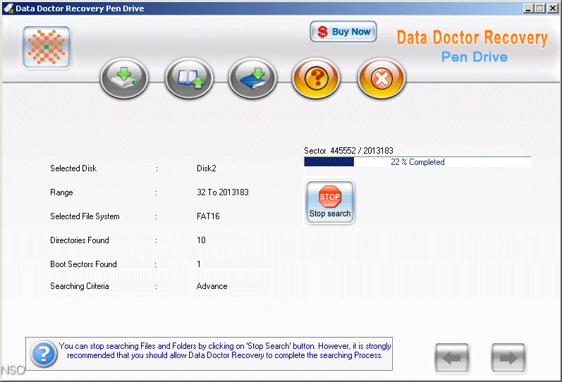 Data Doctor Recovery Pen Drive - Screenshot #5