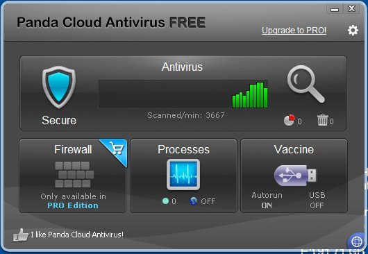 Panda Cloud Antivirus - Screenshot #4