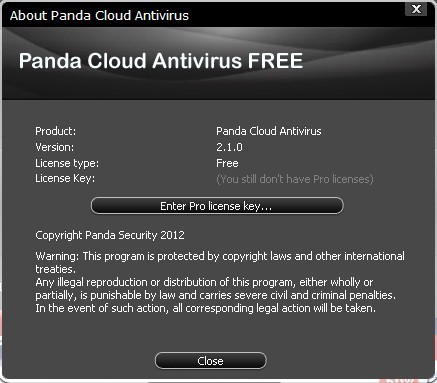 Panda Cloud Antivirus - Screenshot #3