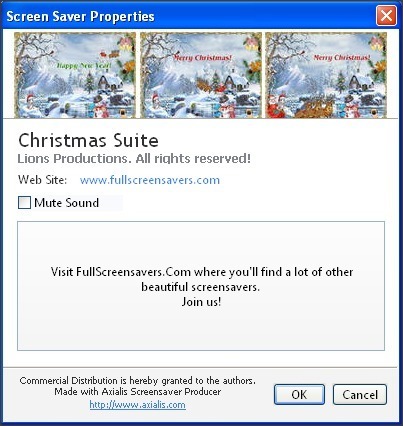 Christmas Suite Screensaver - Screenshot #3