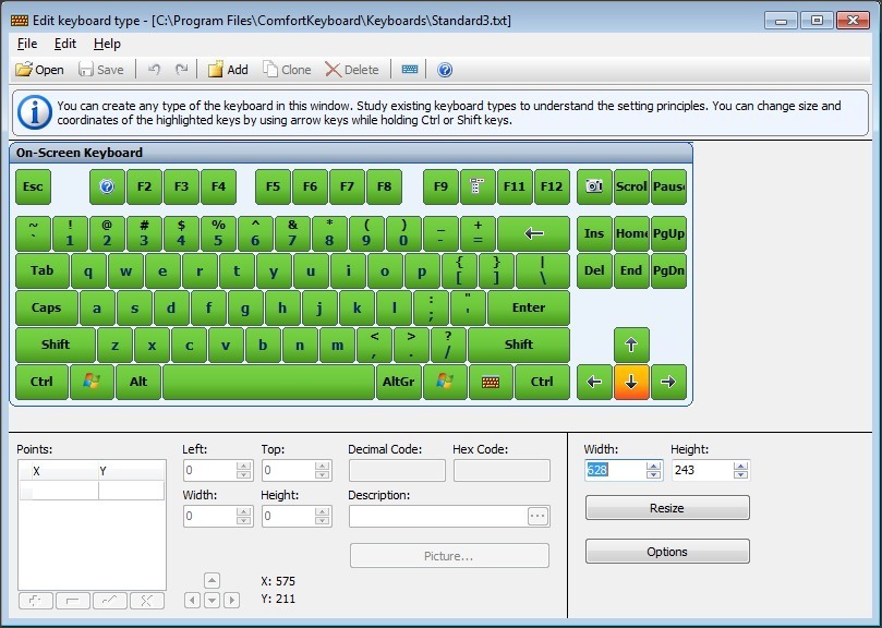 Comfort On-Screen Keyboard Pro latest version - Get best Windows software