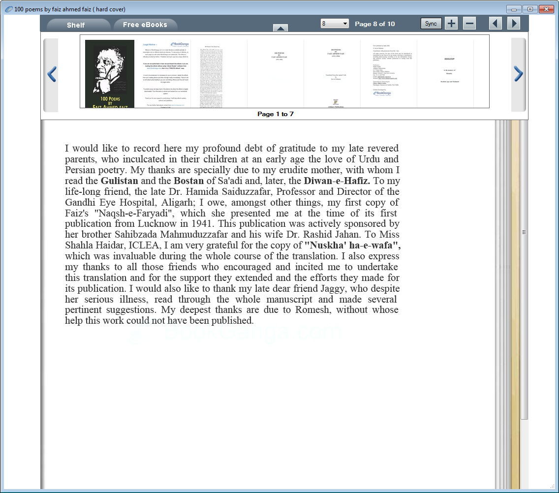 BookGanga eBook Reader latest version Get best Windows software