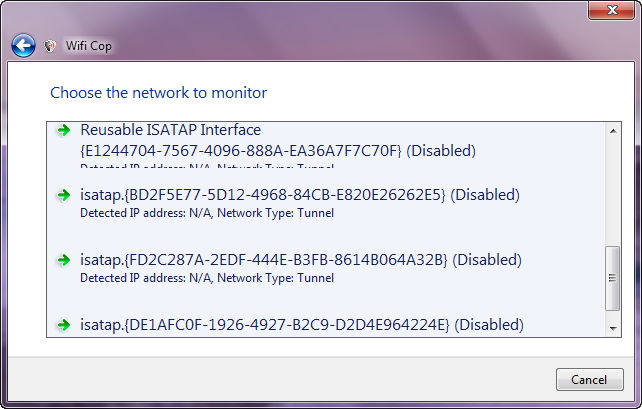 Wifi Cop - Screenshot #1