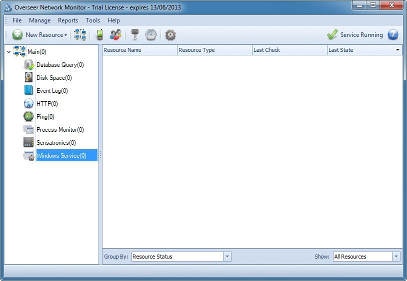 Overseer Network Monitor - Screenshot #1