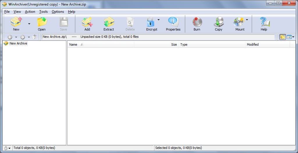 WinArchiver - Screenshot #26