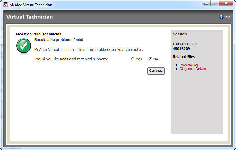 McAfee Virtual Technician - Screenshot #12