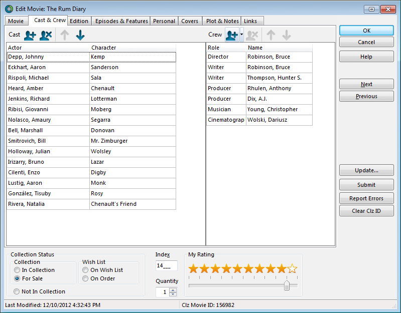 Collectorz.com Movie Collector - Screenshot #11