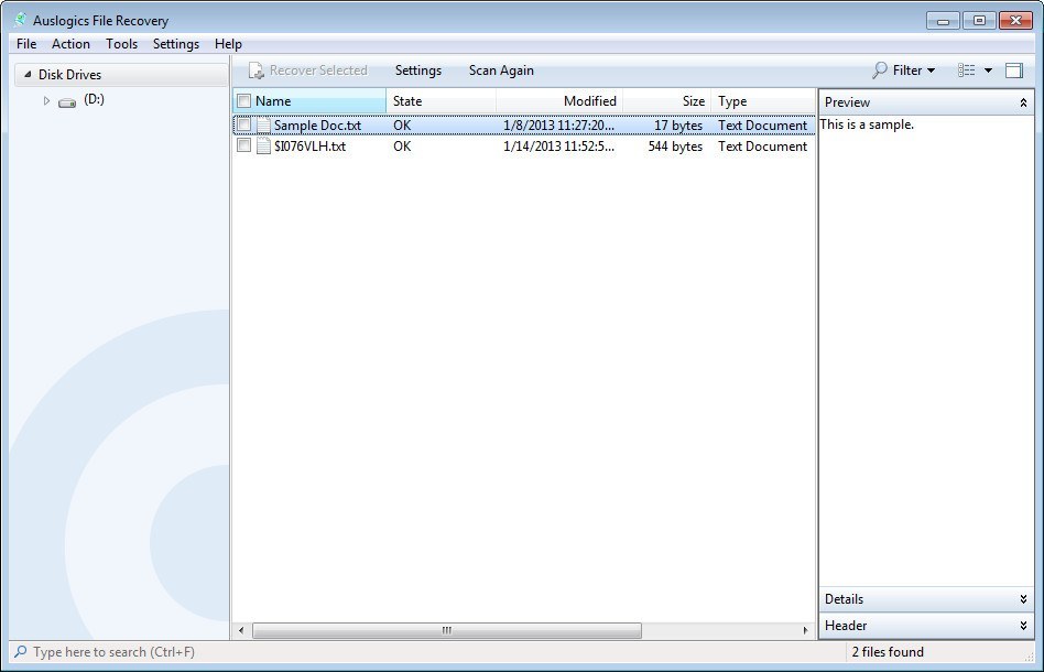 Auslogics File Recovery Pro 11.0.0.3 instal the new version for windows