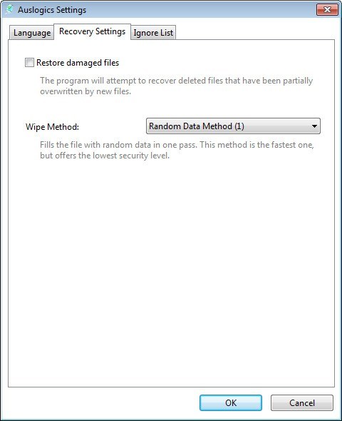 Auslogics File Recovery - Screenshot #20