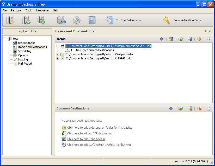 Uranium Backup - Screenshot #17
