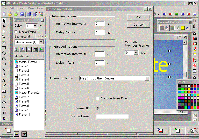 Alligator Flash Designer - Screenshot #11