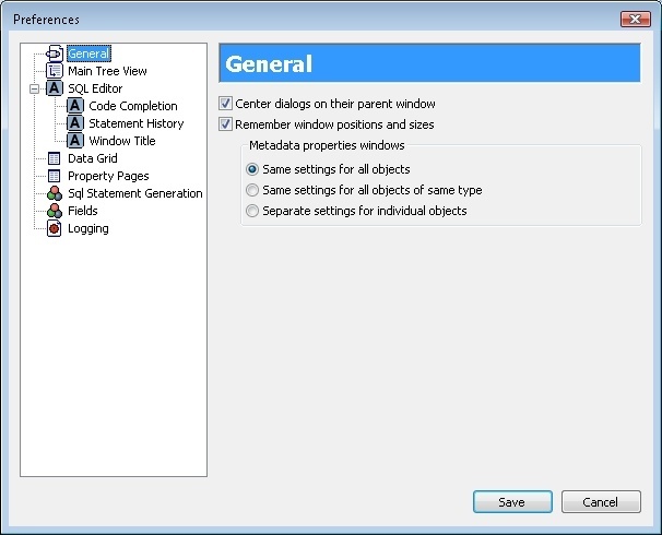 FlameRobin - Screenshot #2