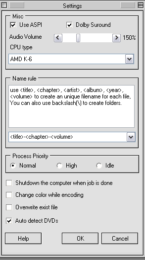 iSofter DVD Audio Ripper Deluxe - Screenshot #1
