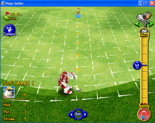 Polar Golfer - Screenshot #2