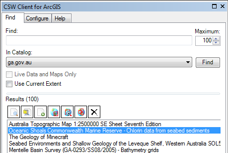 CSW Client for ArcGIS latest version - Get best Windows software