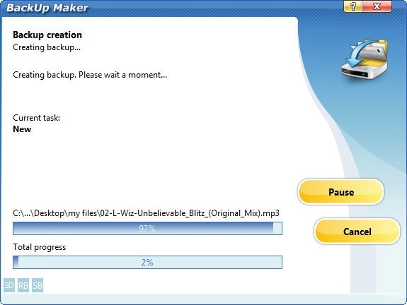 BackUp Maker - Screenshot #9