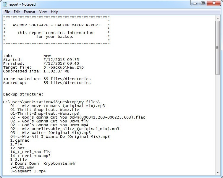 BackUp Maker - Screenshot #7