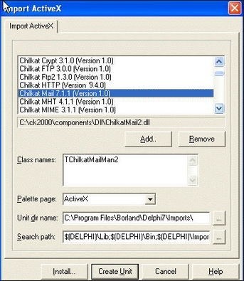 Chilkat HTTP ActiveX - Screenshot #1