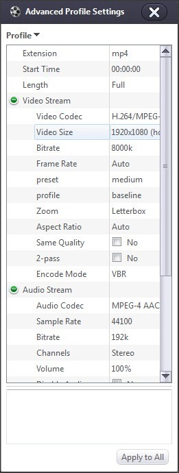 Xilisoft HD Video Converter - Screenshot #5