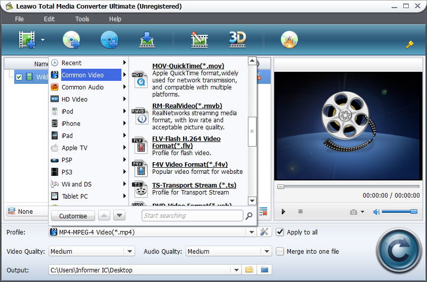Leawo Total Media Converter Ultimate - Screenshot #21