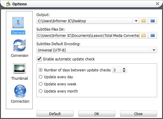 Leawo Total Media Converter Ultimate - Screenshot #17