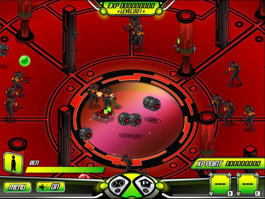 Ben 10 - Escape Fury - Screenshot #2