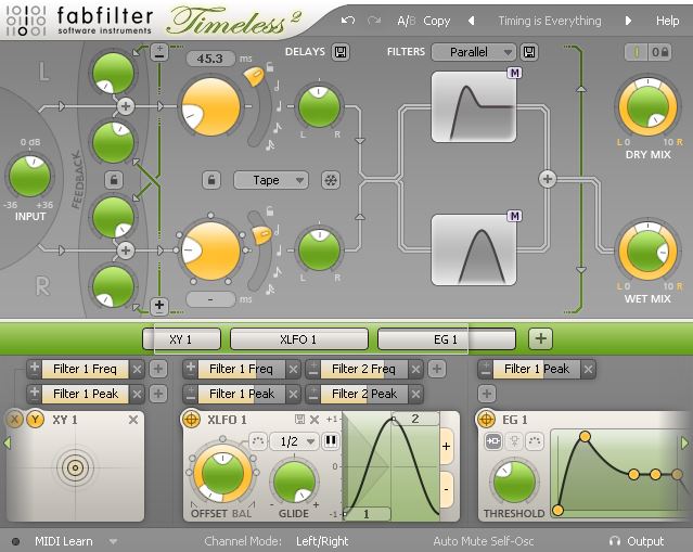fabfilter timeless freeze effect gets out of sync