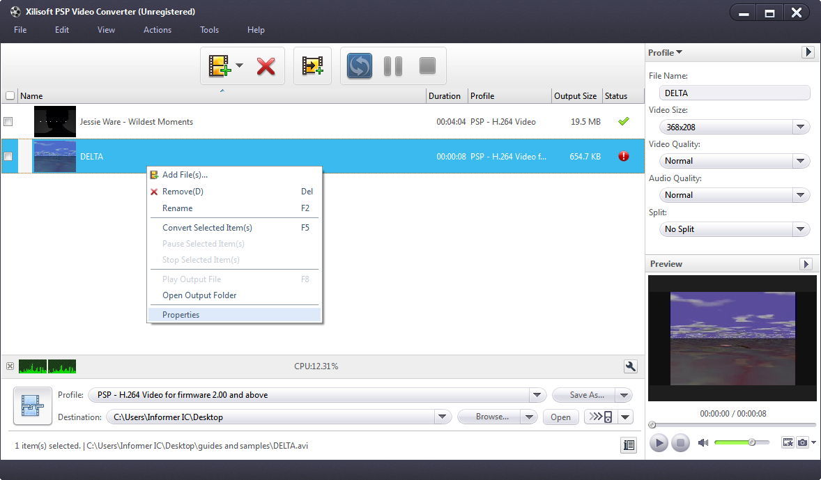 Xilisoft PSP Video Converter download for free SoftDeluxe