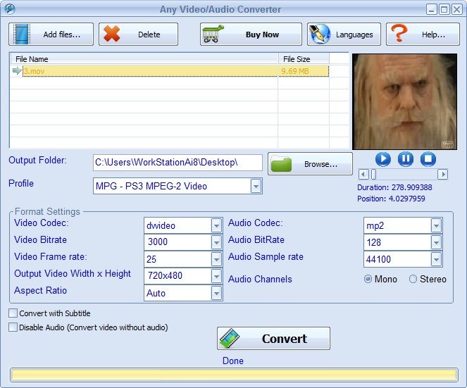 Any Video-Audio Converter - Screenshot #2