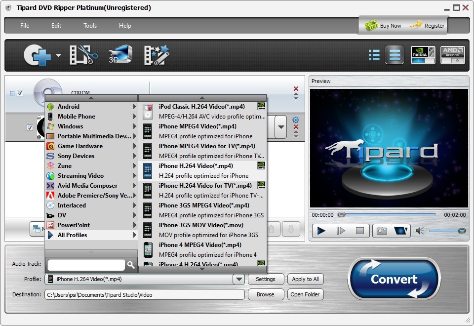 Tipard DVD Ripper 10.0.88 free downloads
