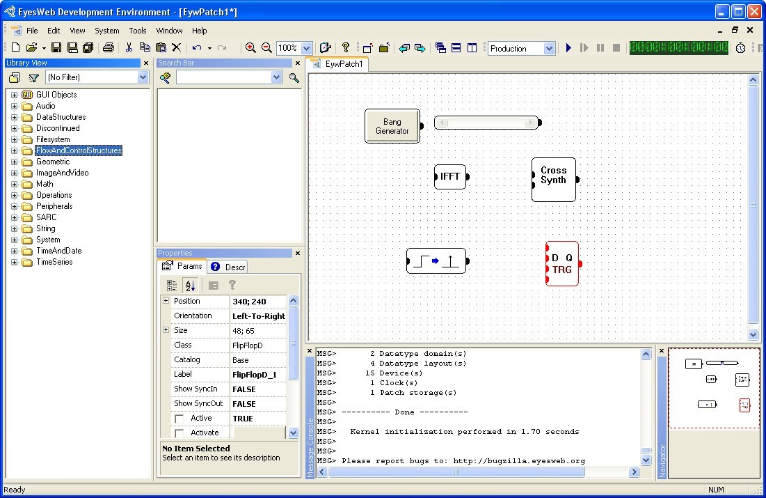 EyesWeb - Screenshot #1