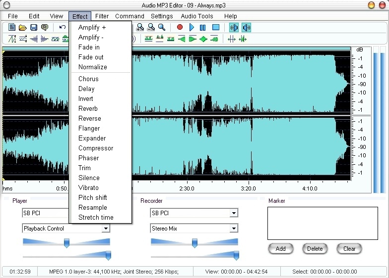 Audio MP3 Editor latest version - Get best Windows software